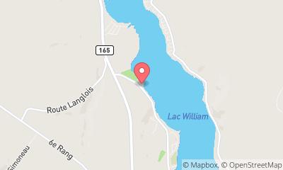 map, Manoir du lac William