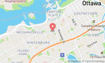 map, Evolve Fitness Ottawa