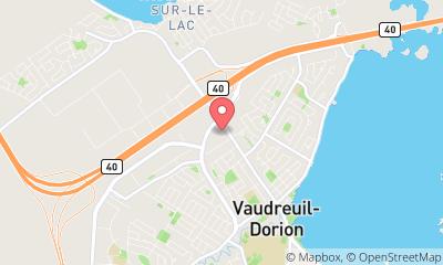 map, Sports Aux Puces Vaudreuil