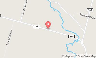 map, Gîte Belle Rivière (le)