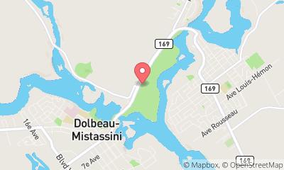 map, Maison du Parc régional des Grandes-Rivières du lac Saint-Jean