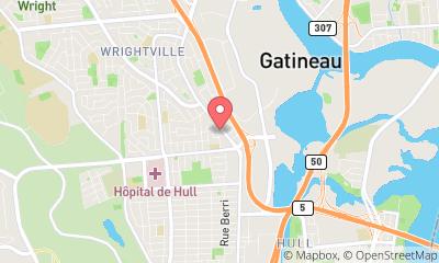 map, Therien Jiu Jitsu & Kickboxing