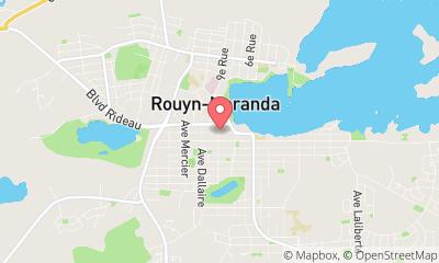 map, Joubec Rouyn-Noranda