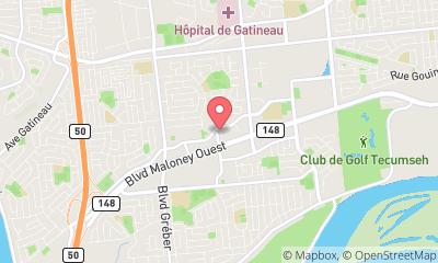 map, Trévi Gatineau