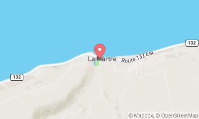 map, trailer park,camping site,camping ground,campgrounds,glamping site,Camping Rivière La Martre,#####CITY##### RV parks,caravan park,campsite,#####CITY##### camping,CanaGuide,RV park,tent site, Camping Rivière La Martre - Campground in La Martre (QC) | CanaGuide near me