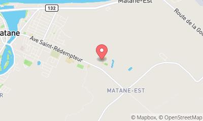 map, Cégep de Matane