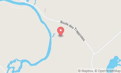 map, La Chocolaterie des Pères Trappistes de Mistassini