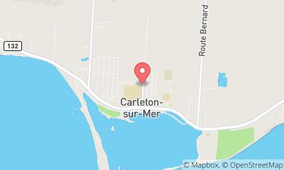 map, Centre civique léopold leclerc