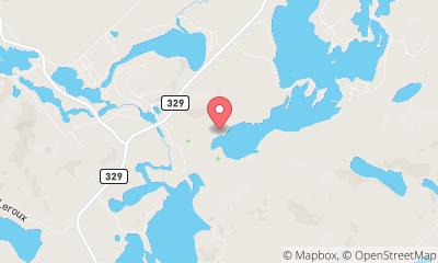 map, Camp B'nai Brith of Montreal (CBB)