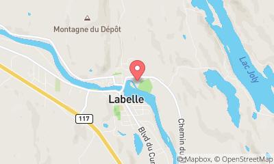 map, Iroquois Falls Campground