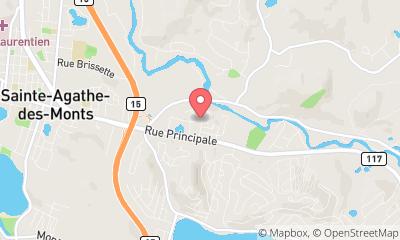 map, Domaine Sainte-Agathe