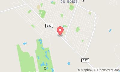 map, IGA extra Famille P. Crégheur