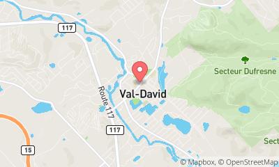 map, Centre d'exposition de Val-David