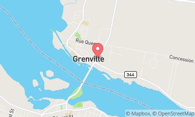 map, IGA Grenville Famille Goulet