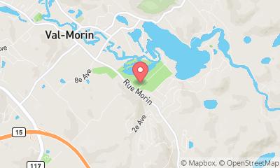 map, Club de Golf Val-Morin