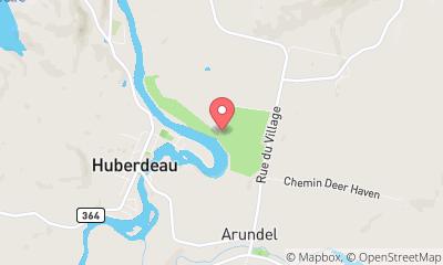 map, Club de Golf Arundel