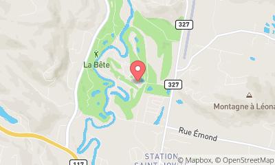 map, Golf Le Maitre De Mont Tremblant