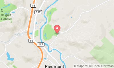 map, Club de Golf Piedmont