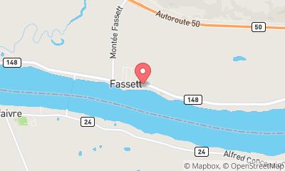 map, Fassett Marine