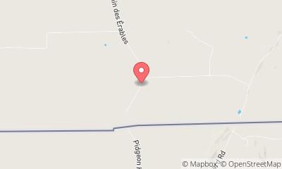 map, Auberge des trois érables