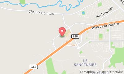 map, Tech Gym Terrebonne