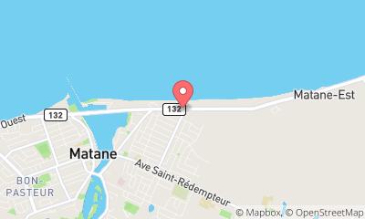 map, Matane