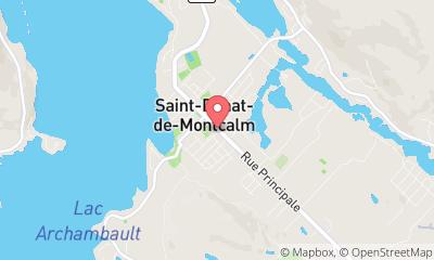 map, Bureau d'information touristique de Saint-Donat