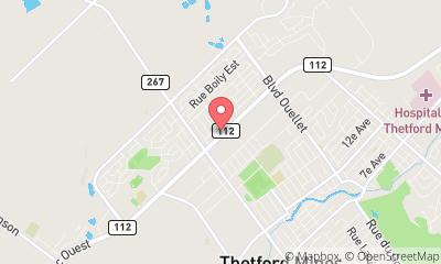 map, Ameublement Brandsource Sévigny