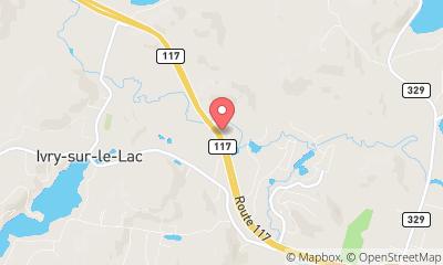 map, Club Piscine Super Fitness - Ste-Agathe