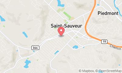 map, St-Sauveur Pools Inc.