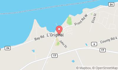 map, Ancienne Prison de L'Orignal Old Jail