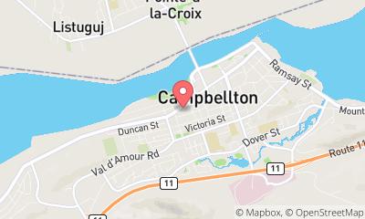 map, Alcool NB Liquor