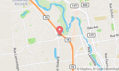 map, Agence de Voyages Plaisirs Vacances CWT