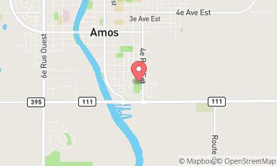 map, Parc Lions d'Amos