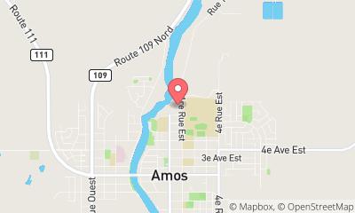 map, Jardins communautaires d’Amos