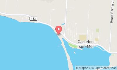 map, Les Chalets de la Baie Bleue