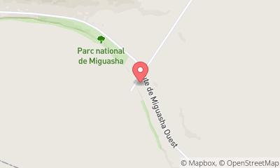 map, The Miguasha Lodge