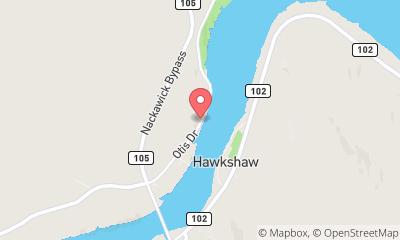 map, Big Axe Brewery